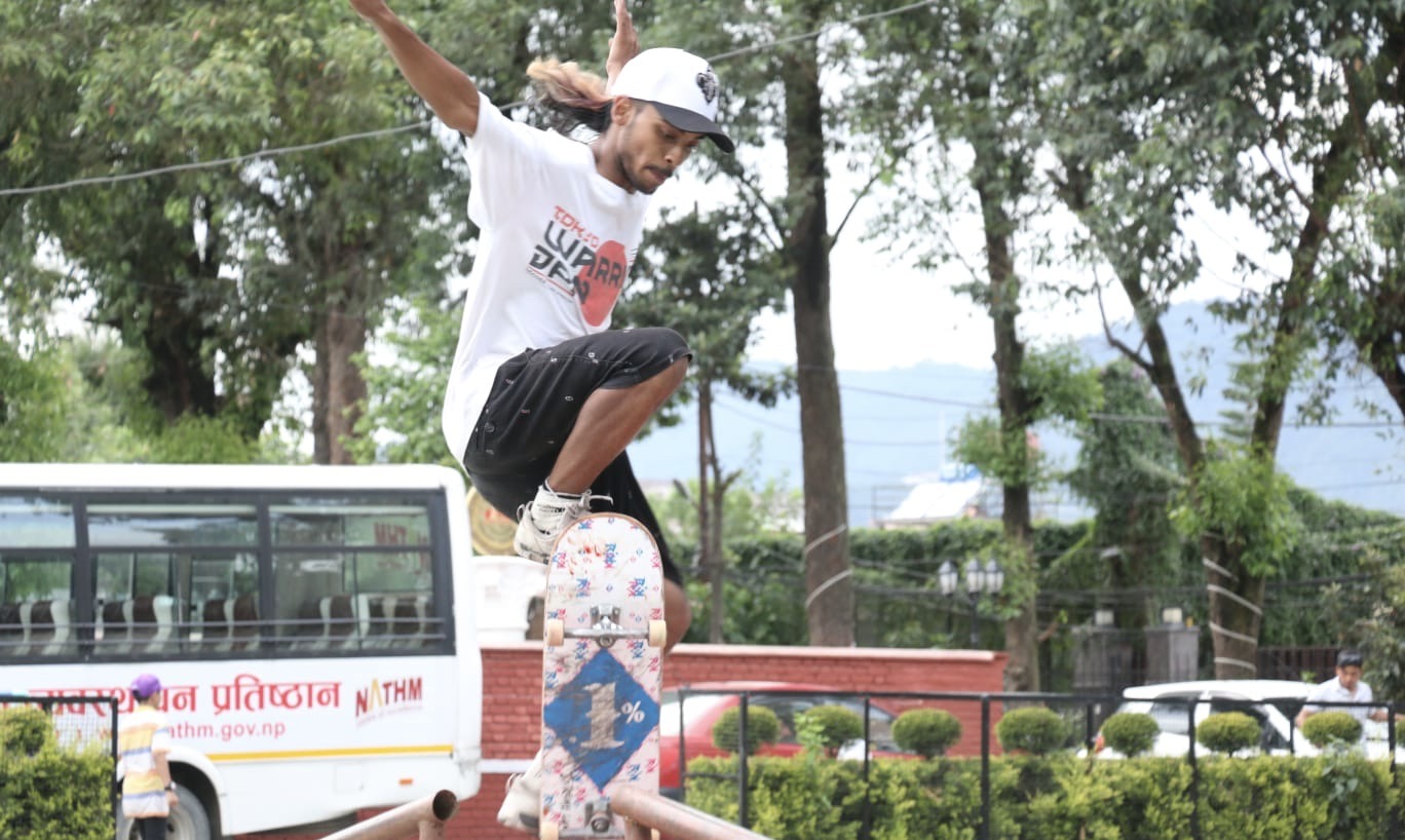 स्केटिङमा युवाको आकर्षण, पूर्वाधार निर्माण गरिदिँदै काठमाडौं महानगर